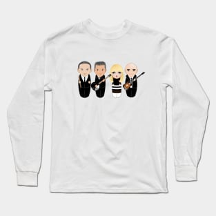 Kokeshis The Vinylos band Long Sleeve T-Shirt